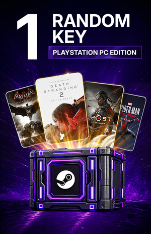 1 Random Steam Key - PlayStation PC games