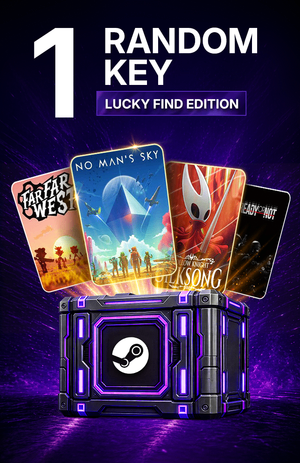 1 Random Steam key - LUCKY FIND